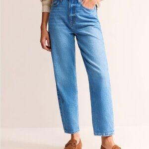 NWT boden high rise tapered leg jeans